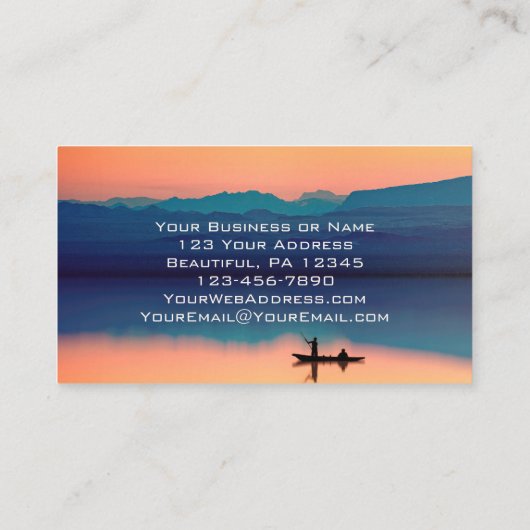 詩篇55:22主に気により投げなさい 名刺 (裏面)