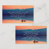 詩篇55:22主に気により投げなさい 名刺 (正面/裏面)