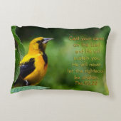 詩篇55:22 感動的 アクセントクッション (裏面)