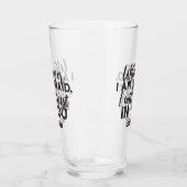 詩篇56:3聖書の聖句アート「わたしはあなたを信頼する」 タンブラーグラス (左)