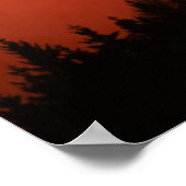 詩篇56:4b神に私は信じる恐れることはない ポスター (角)