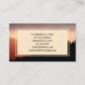 詩篇56:4b神に私は信じる恐れることはない 名刺 (裏面)