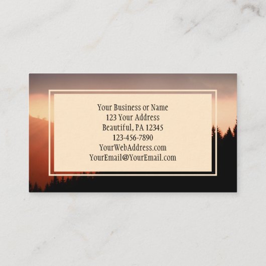 詩篇56:4b神に私は信じる恐れることはない 名刺 (裏面)