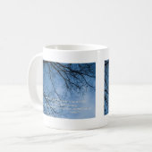 詩篇5:3わたしの声は朝のうちに聞こえてくる コーヒーマグカップ (正面左)