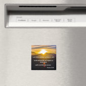 詩篇5:3モーニングピースバイブル聖句 マグネット (インサイチュ (食洗機))