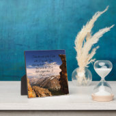 詩篇61:2地球の果てからわたしは泣く フォトプラーク (インサイチュ)