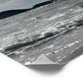 詩篇61:2私のハートが圧倒されたとき… ポスター (角)