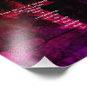 詩篇61:2聖書の聖句の感動的引用文 フォトプリント (角)