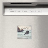 詩篇61:2高い岩に導きなさい マグネット (インサイチュ (食洗機))