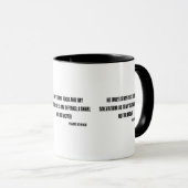 詩篇62:6聖書の聖なる書物、 経典詩Verse Two-Tone Mug マグカップ (正面右)