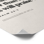 詩篇63:3 – 神の愛なる優しさ聖なる書物、 経典壁 ポスター (角)