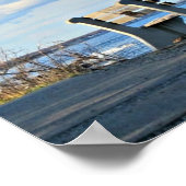 詩篇68:19主を賛美し、神を賛美し….. ポスター (角)