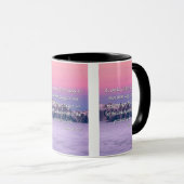 詩篇68:2 KJVバイブル聖句Two-Tone Mug マグカップ (正面右)