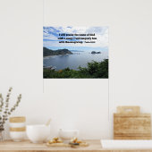 詩篇69:30私は神の名を賛美する… ポスター (キッチン)