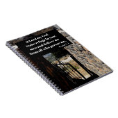 詩篇7慰める聖書の聖句 ノートブック (右側)