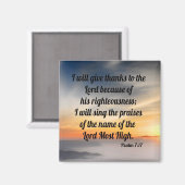 詩篇7時17分 マグネット (正面/裏面)