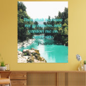 詩篇71:21聖書の聖句KJV写真ウォールアート キャンバスプリント (インサイチュ (リビング))