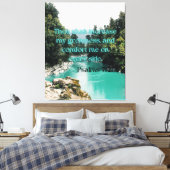 詩篇71:21聖書の聖句KJV写真ウォールアート キャンバスプリント (インサイチュ (寝室))