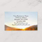 詩篇72:19地を神の栄光と共に造らせよ 名刺 (裏面)