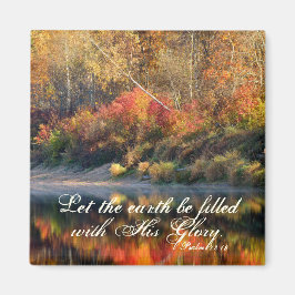 詩篇72:19聖書の聖句神の栄光の磁石 マグネット