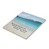 詩篇72:8 5月に彼は海から海へと支配する… タイル (側面)