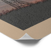 詩篇73:23アートプリント ポスター (角)