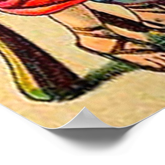 詩篇78:1-7の子教えどもたち神の道のポスター ポスター (角)