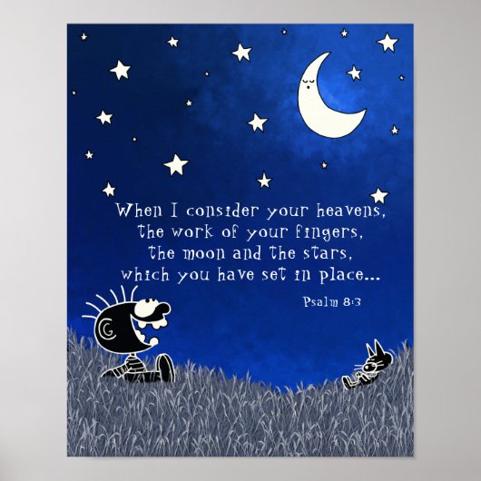 詩篇8時3分 ポスター (正面)