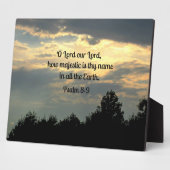 詩篇8時9分 フォトプラーク (側面)