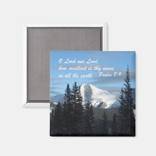 詩篇8時9分 マグネット (正面/裏面)