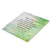 詩篇84:10あなたの裁判所で一日の良い タイル (側面)