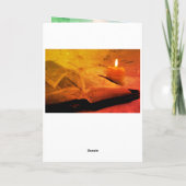 詩篇84:10あなたの裁判所の聖書の中の一日よりよい カード (裏面)