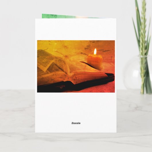 詩篇84:10あなたの裁判所の聖書の中の一日よりよい カード (裏面)