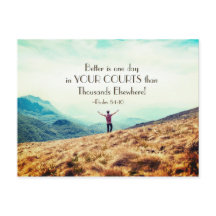 詩篇84:10 あなたの宮で過ごす一日はどこよりも良い