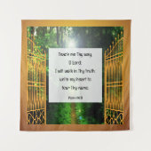 詩篇86:11 タペストリー (正面)