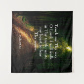 詩篇86:11 タペストリー (正面(横))