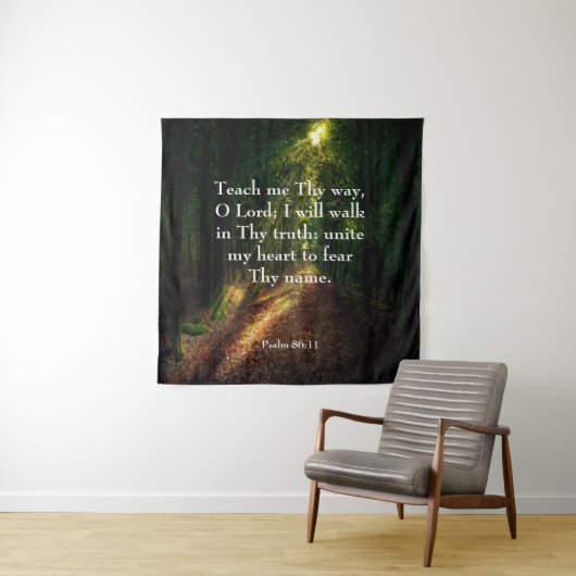 詩篇86:11 タペストリー (インサイチュ)