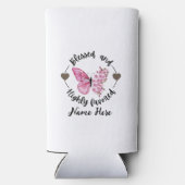 詩篇88:4高賛美名カスタム蝶 スリム缶クーラー (裏面)