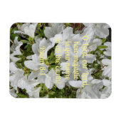 詩篇8:1主よ、主よ、どのように威厳のあるか マグネット (横)