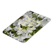 詩篇8:1主よ、主よ、どのように威厳のあるか マグネット (左側)