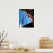 詩篇8:9主よ、あなたの優しさは… ポスター (キッチン)