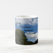 詩篇90:1主よ、あなたは私たちの家であった… コーヒーマグカップ (中央)