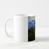 詩篇90:1主よ、あなたは私たちの家であった… コーヒーマグカップ (左)