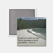 詩篇90:12 マグネット (正面/裏面)