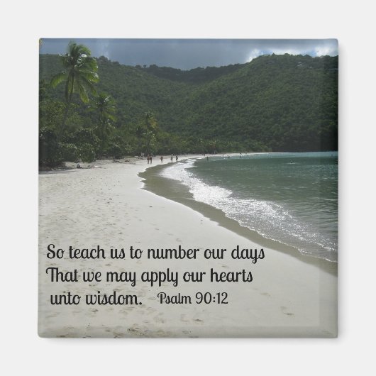 詩篇90:12 マグネット (正面)