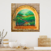 詩篇90:16 ポスター (キッチン)