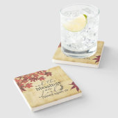 詩篇90:17主の恵みが私たちに休んだ ストーンコースター (横)