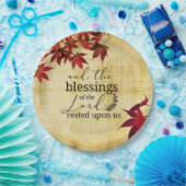 詩篇90:17主の恵みが私たちに休んだ ペーパープレート (パーティー)