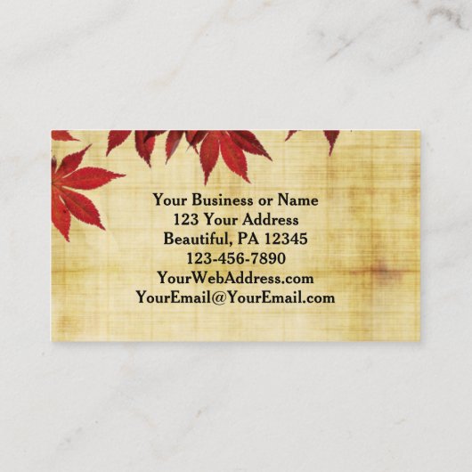 詩篇90:17主の恵みが私たちに休んだ 名刺 (裏面)