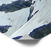 詩篇90:2ロッキー感動的山脈 ポスター (角)